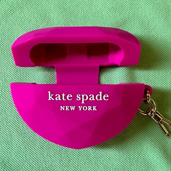 KATE SPADE GALA 3D CANDY HEART AIRPODS PRO CASE:NWT COSMIC PINK - Picture 8 of 10